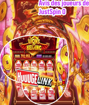 Justspin jeux de casino